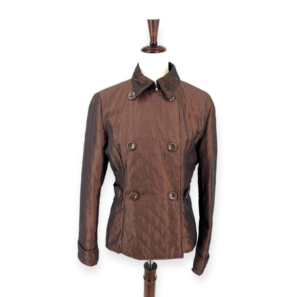 Zara Quilted Collar Jacket | Large - Picture 1 of 5